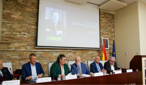El CIS recorda en un acte d'homenatge a Salustiano del Campo, pioner de la Sociologia a Espanya