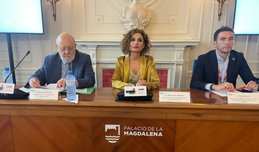 La vicepresidenta i ministra d'Hisenda, María Jesús Montero, tanca el curs d'estiu 'Les desigualtats al món d'avui'