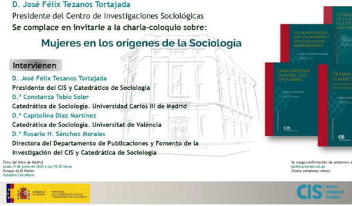 El CIS Organiza una charla-coloquio para enfatizar el papel de las mujeres en los orígenes de la Sociología