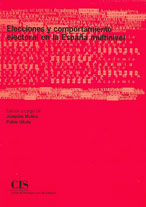 Portada Elecciones y comportamiento electoral en la España multinivel