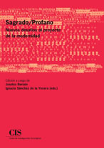 Portada Sagrado/Profano. Nuevos desafíos al proyecto de la modernidad