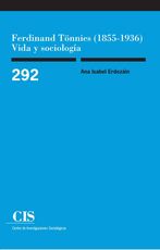 Portada Ferdinand Tönnies (1855-1936): Vida y sociología