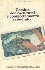 Portada Cambio Socio-Cultural y Comportamiento Económico