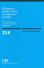 Portada El impacto político de los movimientos sociales. Un estudio de la protesta ambiental en España