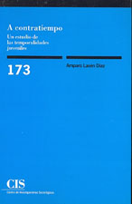 Portada A contratiempo. Un estudio de las temporalidades juveniles
