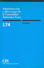 Portada Administración y altos cargos de la Comunidad Autónoma Vasca