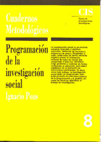 Portada Programación de la investigación social