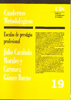 Portada Escalas de prestigio profesional
