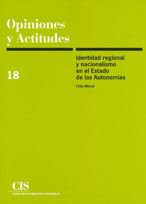 Portada Identidad regional y nacionalismo en el Estado de las Autonomías