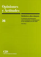 Portada Veinticinco años después. La memoria del franquismo y de la transición a la democracia en los españoles del año 2000