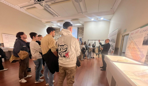 Els alumnes i les alumnes de periodisme de la Universitat de Valladolid visiten el CIS