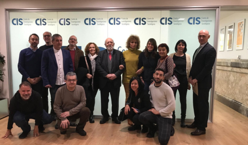 El profesorado de Sociología de la UNED visita el CIS