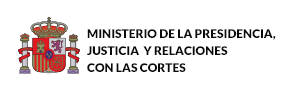 Logo del Ministerio de la Presidencia, Justicia y Relaciones con las Cortes