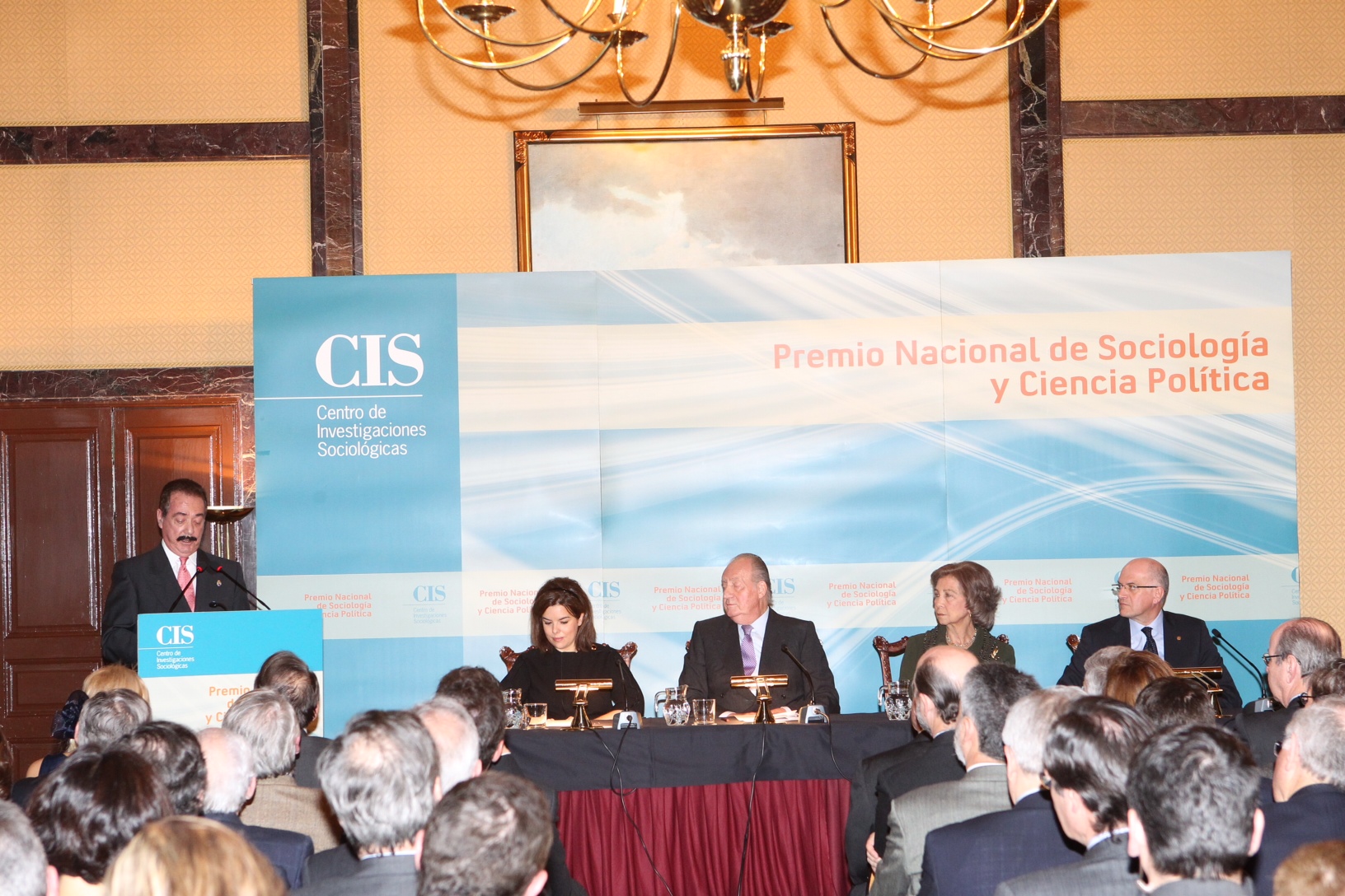 Delivery of the National Prize for Sociology and Political Science 2012