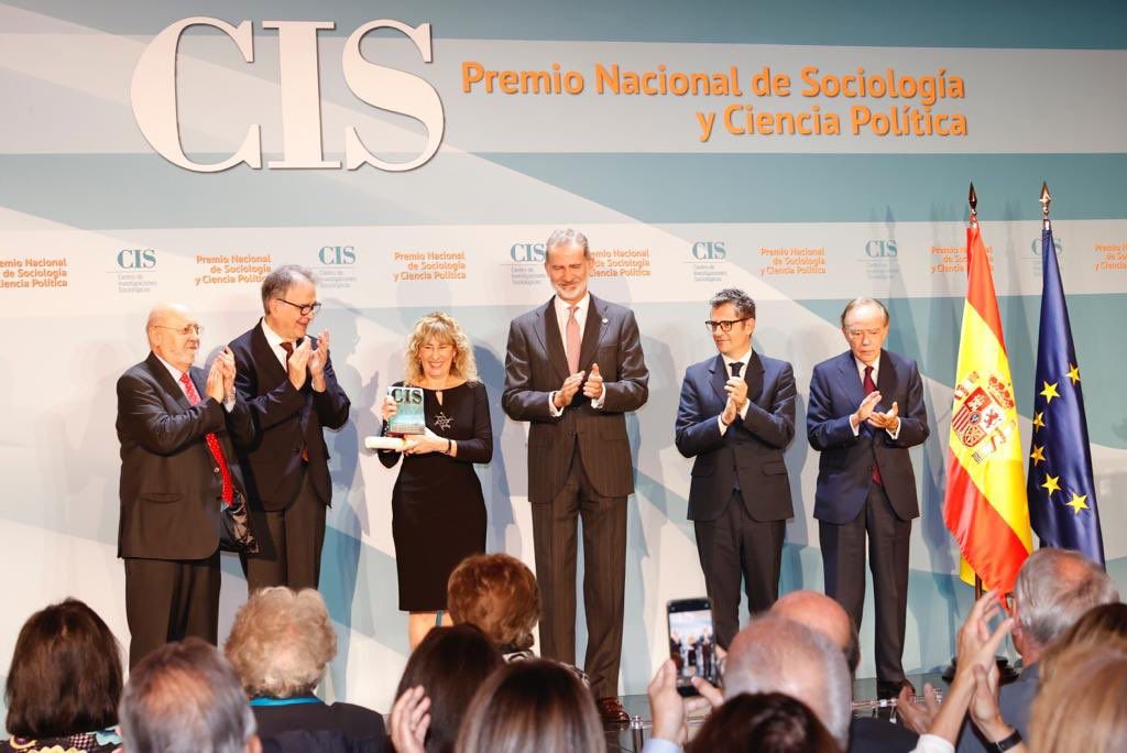 El Rey Felipe VI en el Premio Nacion de Sociología 2021