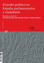 Portada El poder político en España: parlamentarios y ciudadanía