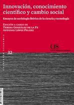 Portada Innovación, conocimiento científico y cambio social. Ensayos de sociología ibérica de la ciencia y tecnología