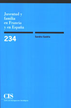 Portada Juventud y familia en Francia y en España