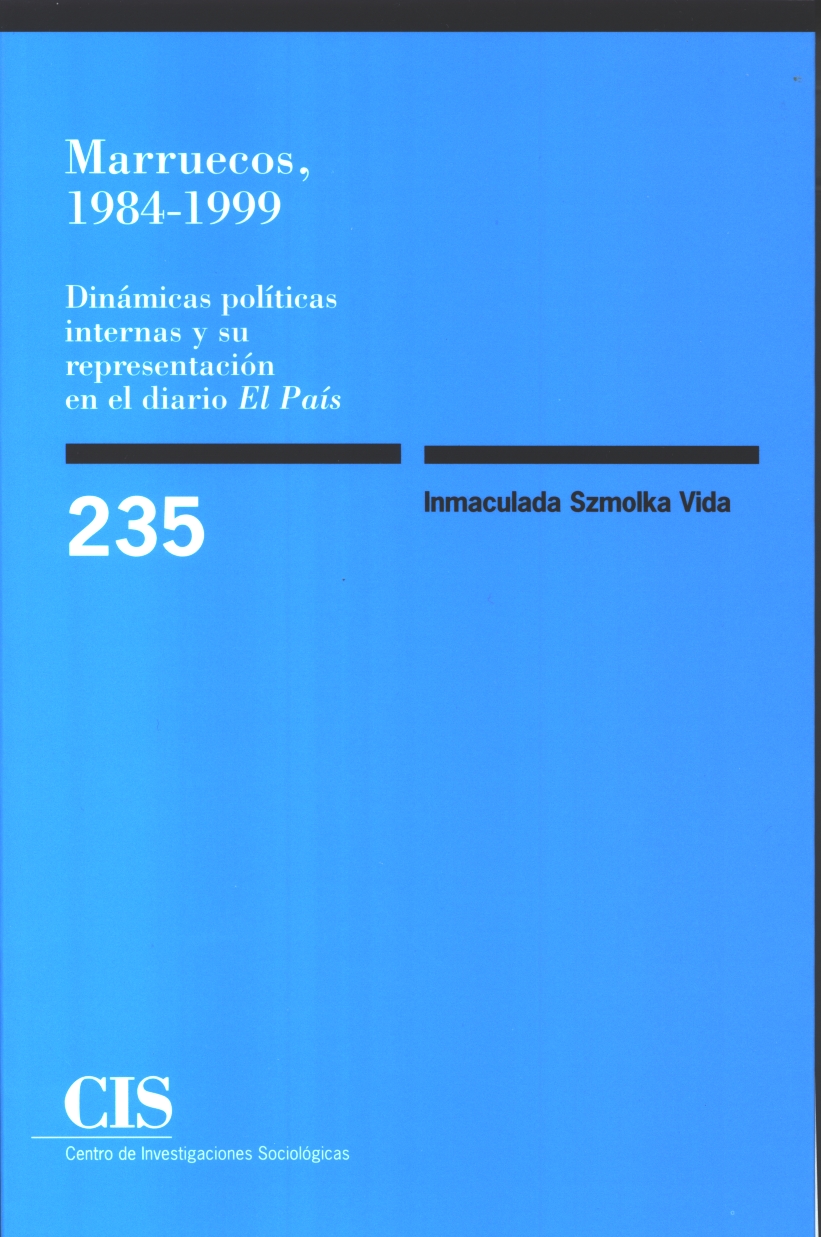Portada Marruecos, 1984-1999. Dinámicas políticas internas y su representación en el diario El País