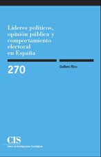 Portada Líderes políticos, opinión pública y comportamiento electoral en España
