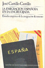 Portada La Emigración Española en la Encrucijada: Estudio Empírico de la Emigración de Retorno