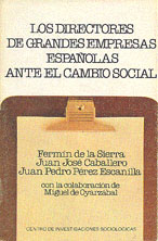 Portada Los Directores de Grandes Empresas Españolas ante el Cambio Social