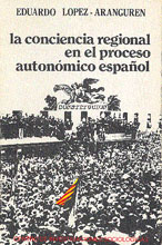 Portada La Conciencia Regional en el Proceso Autonómico Español