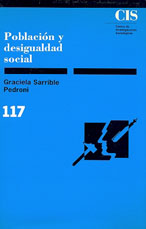 Portada Población y desigualdad social