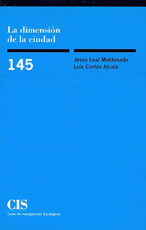 Portada La dimensión de la ciudad