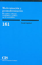 Portada Modernización y postmodernización: El cambio cultural, económico y político en 43 sociedades