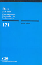 Portada Élites y masas. Un análisis de la Perestroika y las huelgas mineras