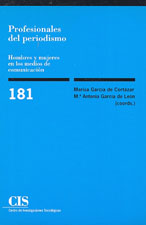 Portada Profesionales del periodismo. Hombres y mujeres en los medios de comunicación