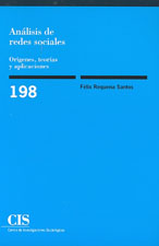 Portada Análisis de redes sociales. Orígenes, teorías y aplicaciones