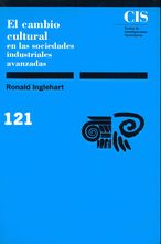Portada El cambio cultural en las sociedades industriales avanzadas Agotado