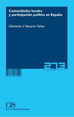 Portada Comunidades locales y participación política en España