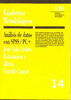 Portada Análisis de datos en ciencias sociales. Una introducción al SPSS-PC+
