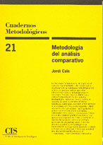 Portada Metodología del análisis comparativo