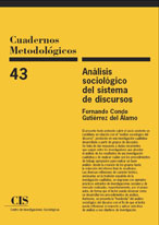 Portada Análisis sociológico del sistema de discursos