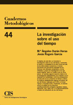Portada La investigación sobre el uso del tiempo