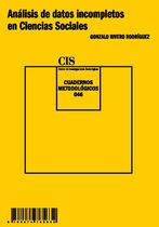 Portada Análisis de datos incompletos en Ciencias Sociales