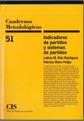 Portada Indicadores de partidos y sistemas de partidos