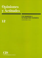 Portada Los españoles y la inseguridad ciudadana