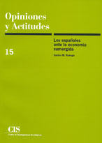 Portada Los españoles ante la economía sumergida