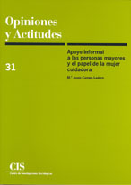 Portada El apoyo informal a las personas mayores y el papel de la mujer cuidadora
