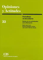 Portada Periodistas al descubierto. Retrato de los profesionales de la información