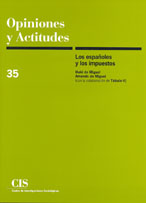 Portada Los españoles y los impuestos