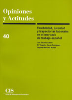 Portada Flexibilidad, juventud y trayectorias laborales en el mercado de trabajo español