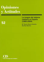 Portada La imagen del sistema sanitario en España (1995-2004)