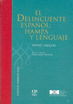 Portada El Delincuente español: Hampa y lenguaje