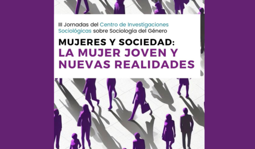 Cartel de la ponencia. 